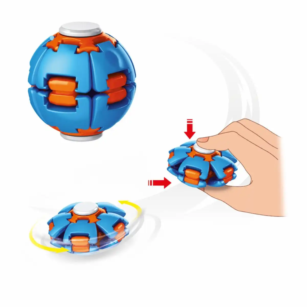 Classic Line Fidget Ball, 1 von 3 Farben zufällig