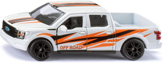 SIKU 1109 Ford F150 Pick-Up Spielzeugauto Weiß-Orange