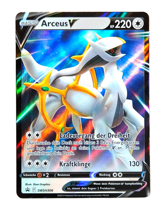 Pokemon Karte Arceus V Black Star Promo SWSH306 - Peer Online Shop