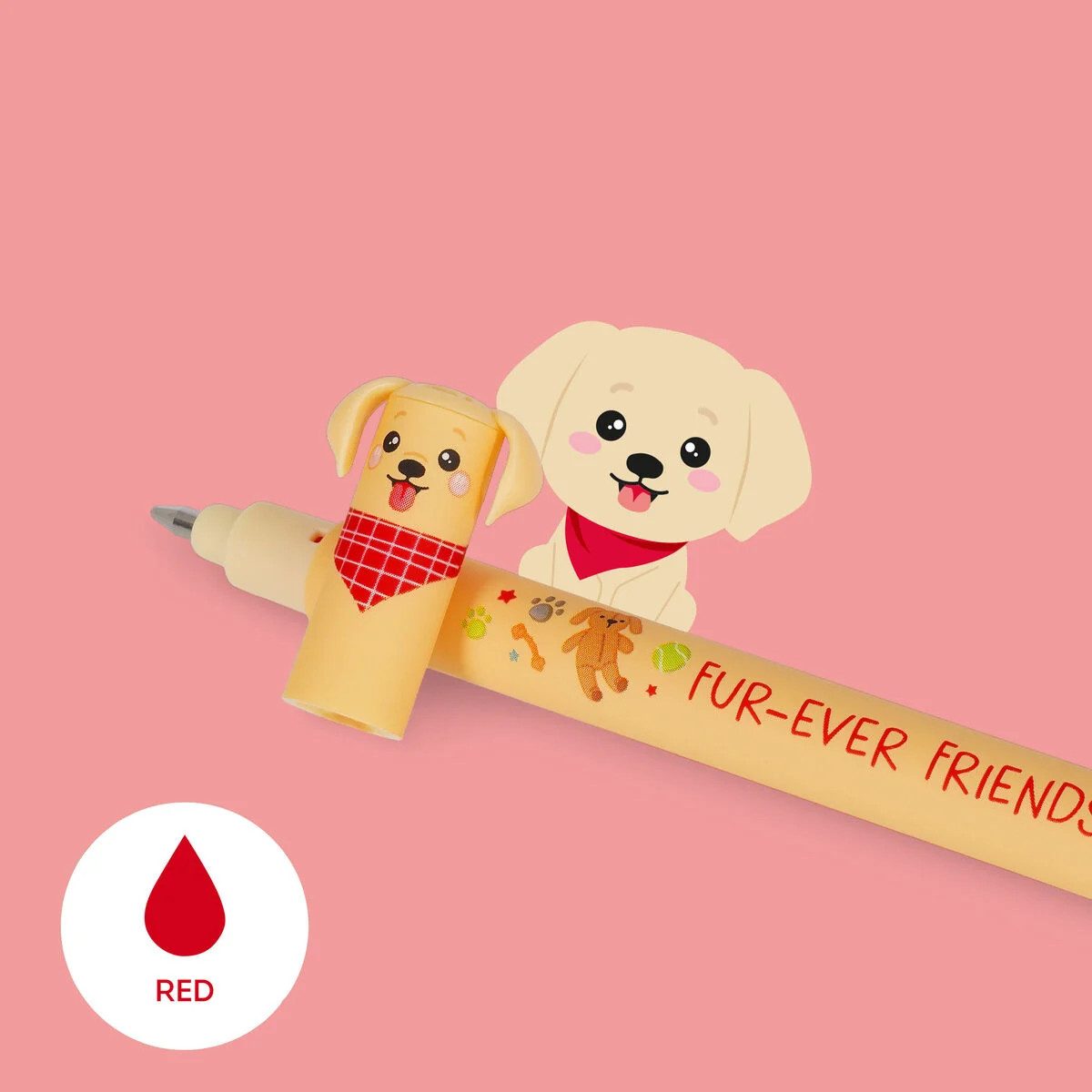 LEGAMI Erasable Pen Fur-ever Friends – 3er-Set, radierbar