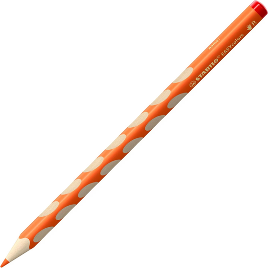 STABILO EASYcolors Buntstift Orange für Rechtshänder