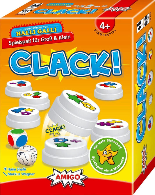 AMIGO Clack! Refresh – Reaktionsspiel für die ganze Familie