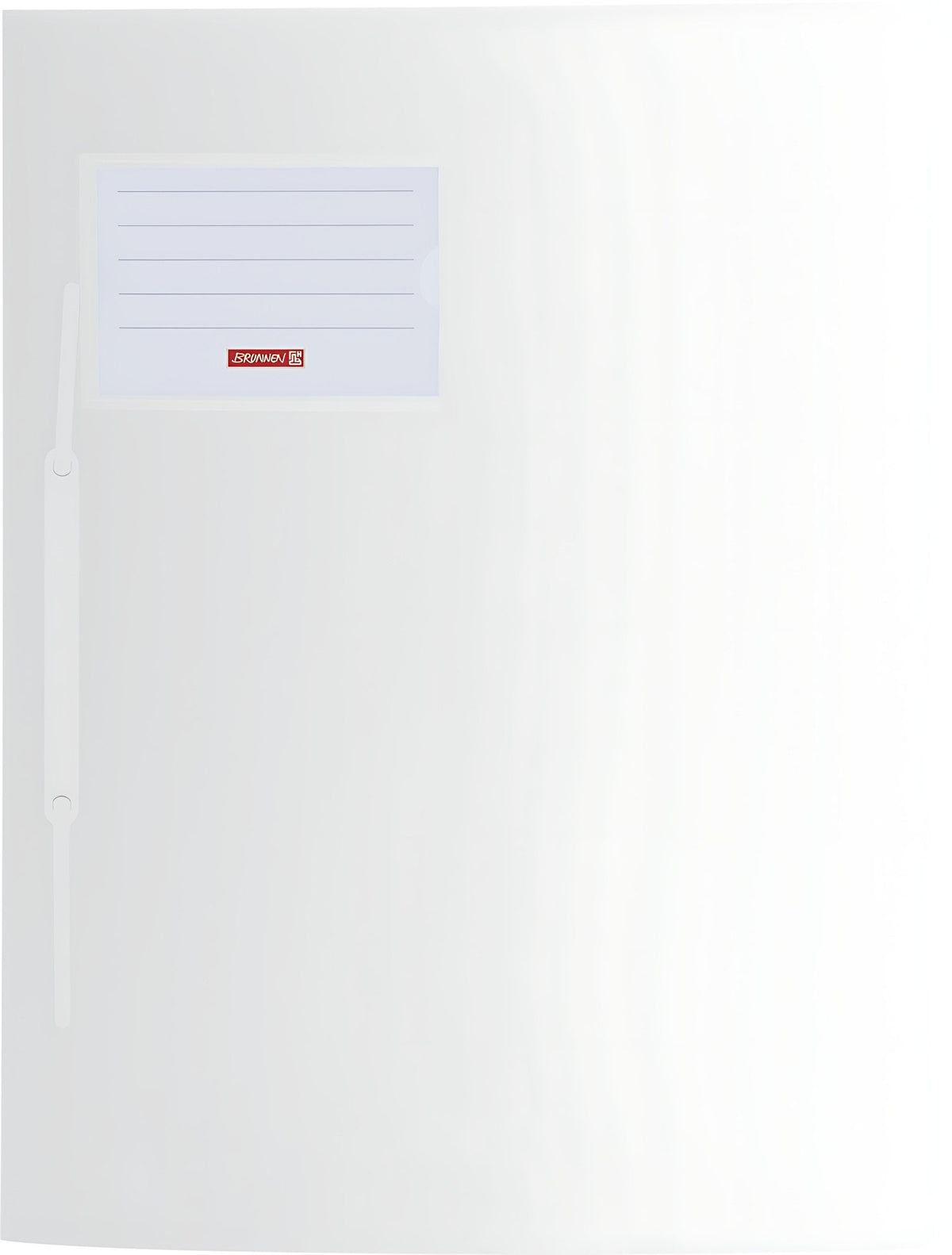 BRUNNEN FACT!pp Schnellhefter A4 Arctic - Transluzente PP-Folie mit Metallspange