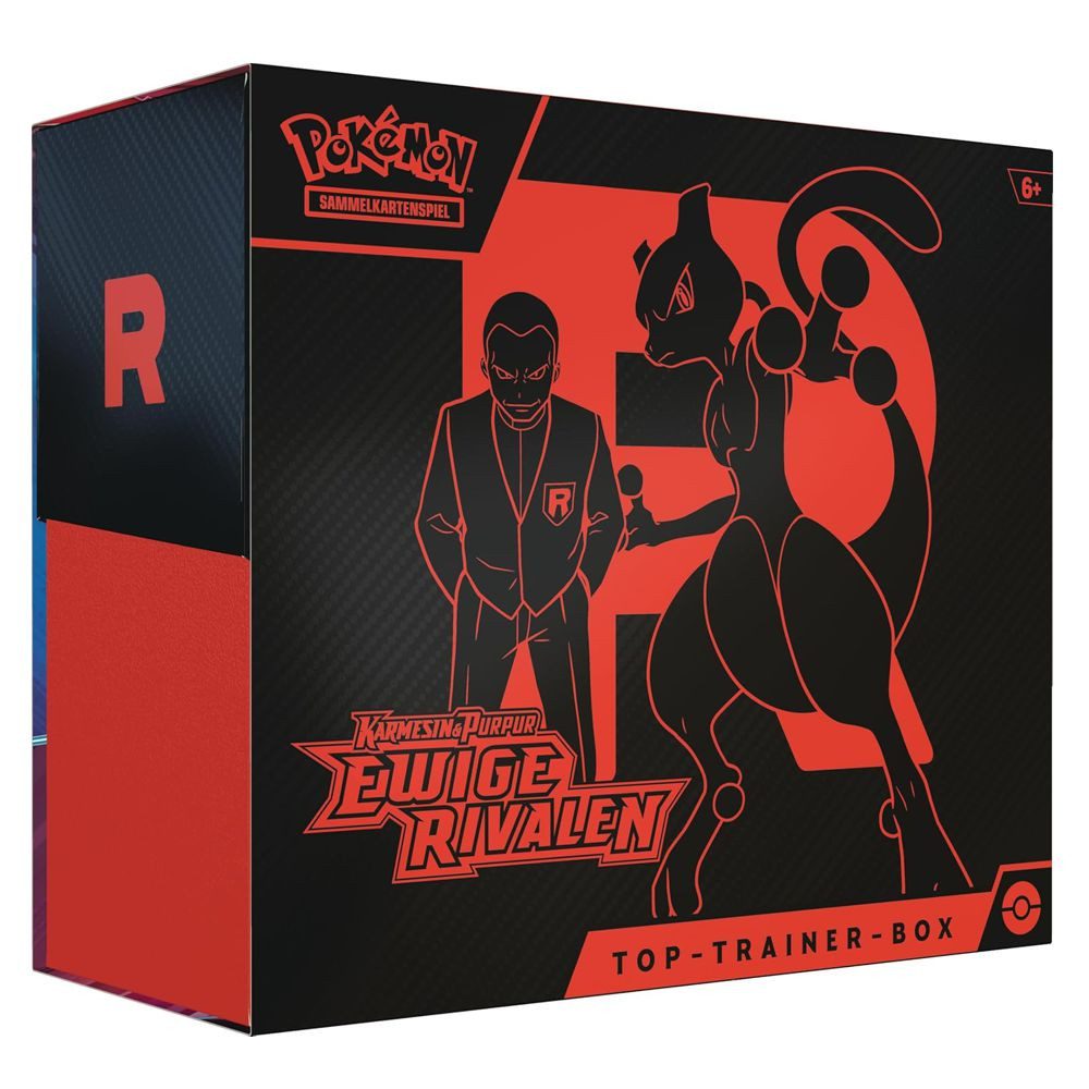 Pokémon Top-Trainer-Box – Karmesin & Purpur: Ewige Rivalen (Deutsch)
