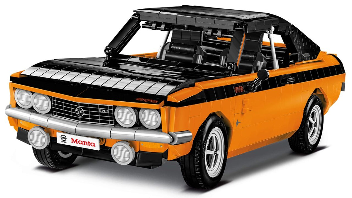COBI 24349 – Opel Manta A GT/E 1974, Bausatz 1:12, 1.938 Teile