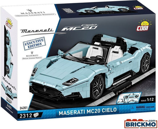 COBI Maserati MC20 Cielo PrimaSerie Exclusive Ed. Bausatz 2312 Teile