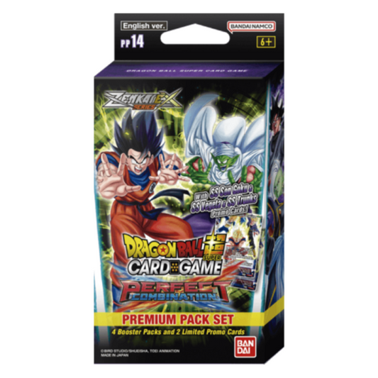 Dragon Ball Super PP14 Perfect Combination EN 4 Booster
