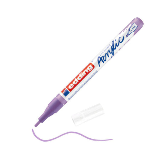 edding 5300 Acrylmarker hell-lavendel – 1-2 mm, seidenmatt