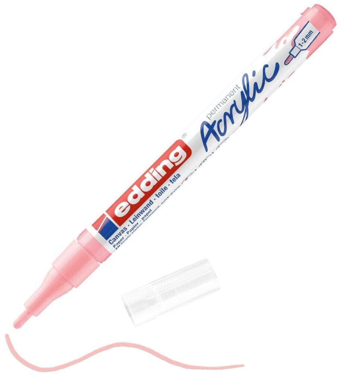 edding 5300 Acrylmarker edel-mauve – 1-2 mm, seidenmatt