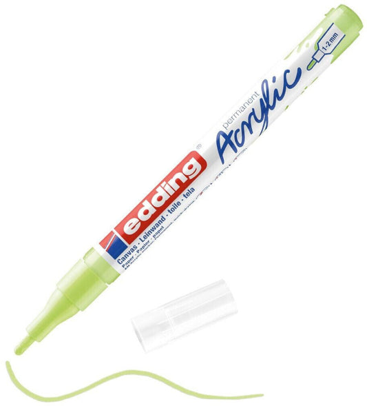 edding 5300 Acrylmarker pastellgrün – 1-2 mm, seidenmatt