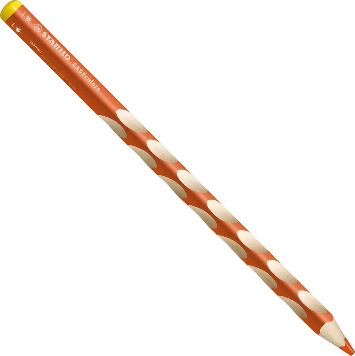 STABILO EASYcolors Buntstift Orange für Linkshänder