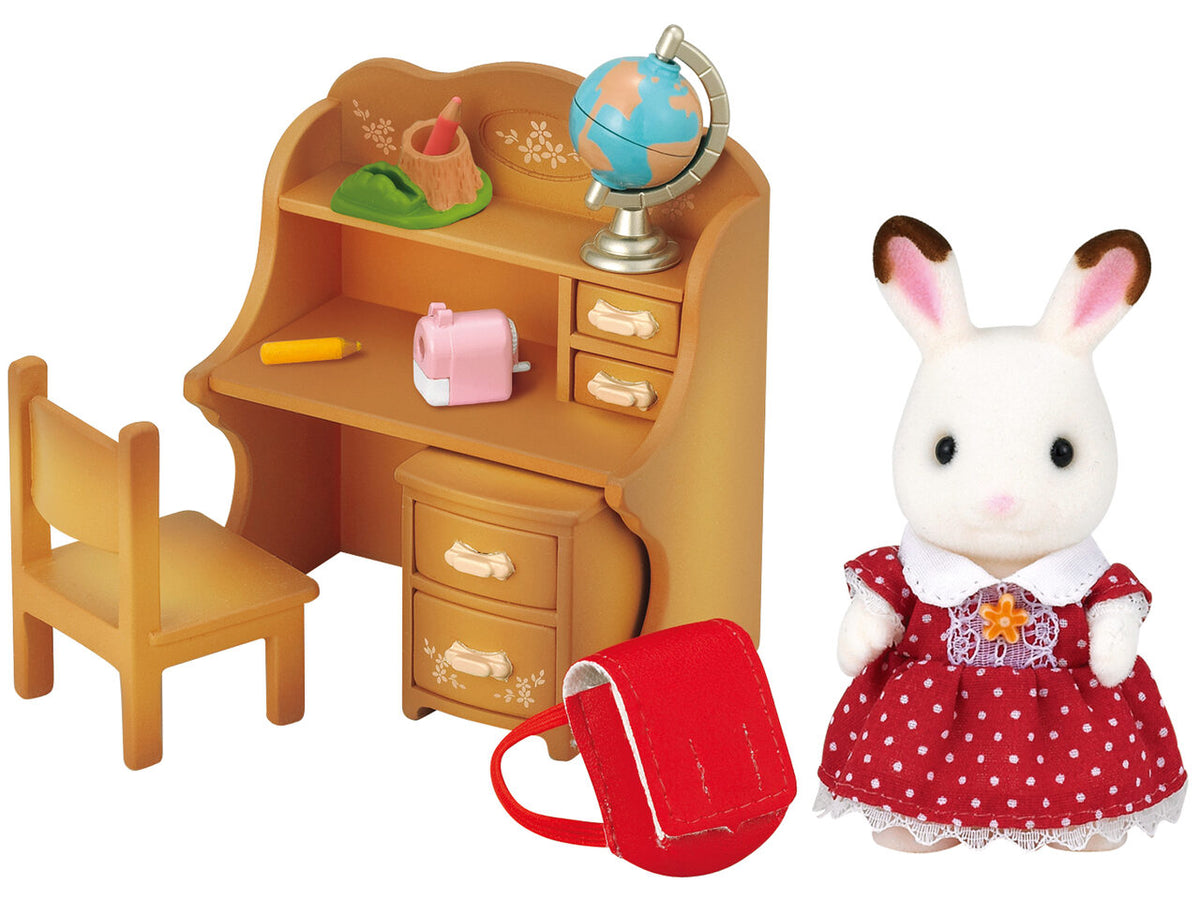 Sylvanian Families 5015 Schokoladenhasen Bruder mit Waschraum