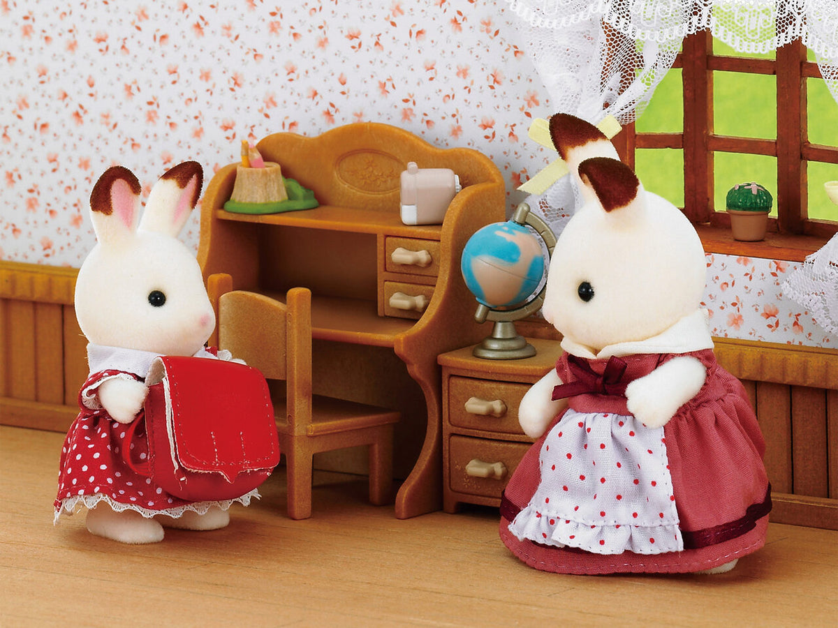 Sylvanian Families 5015 Schokoladenhasen Bruder mit Waschraum