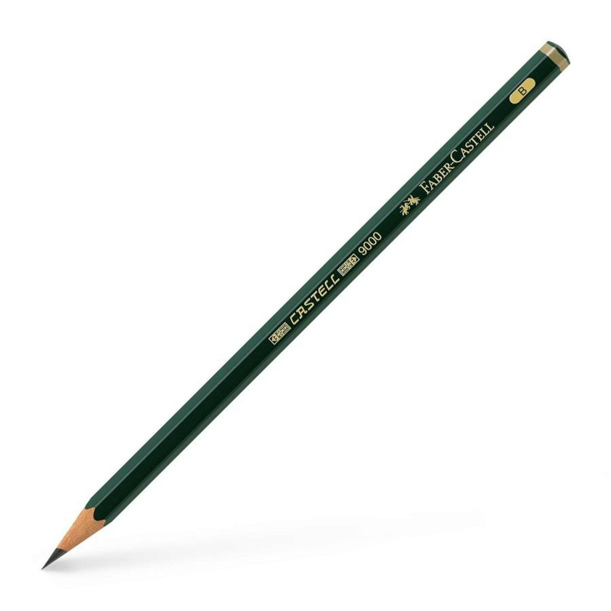 Faber-Castell Castell 9000 Bleistift B – Künstlerqualität