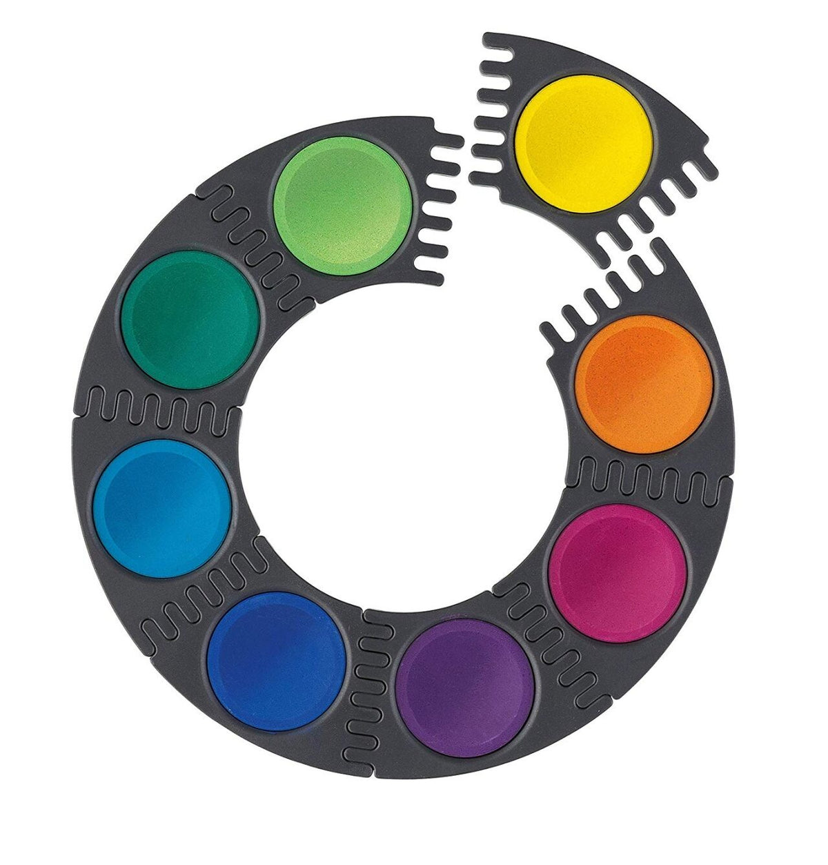 Faber-Castell Farbkasten Connector 24 Farben rot