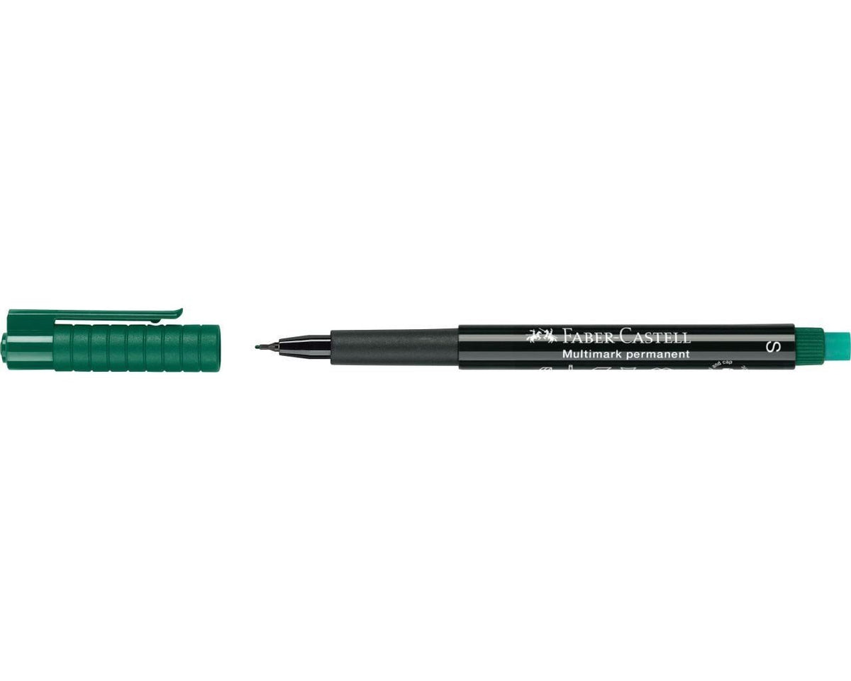 Faber-Castell Multimark Permanent Marker S grün