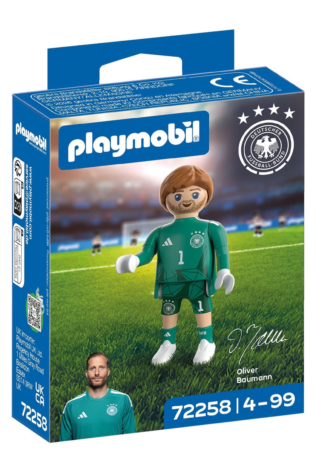 PLAYMOBIL® Oliver Baumann – DFB Spielfigur Torwart