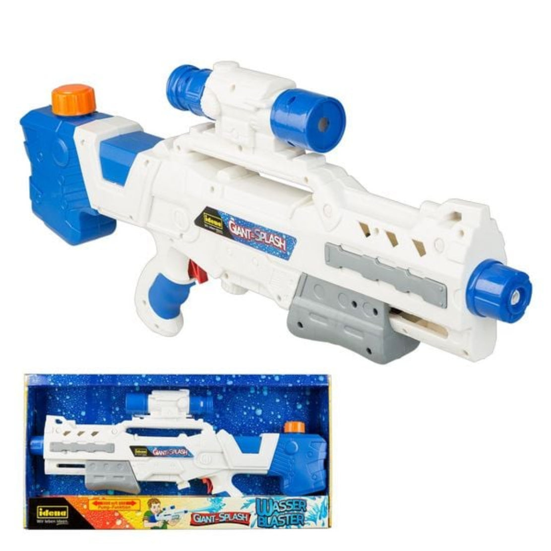 Idena Wasserpistole Giant Splash 430 ml 51 cm Pumpe