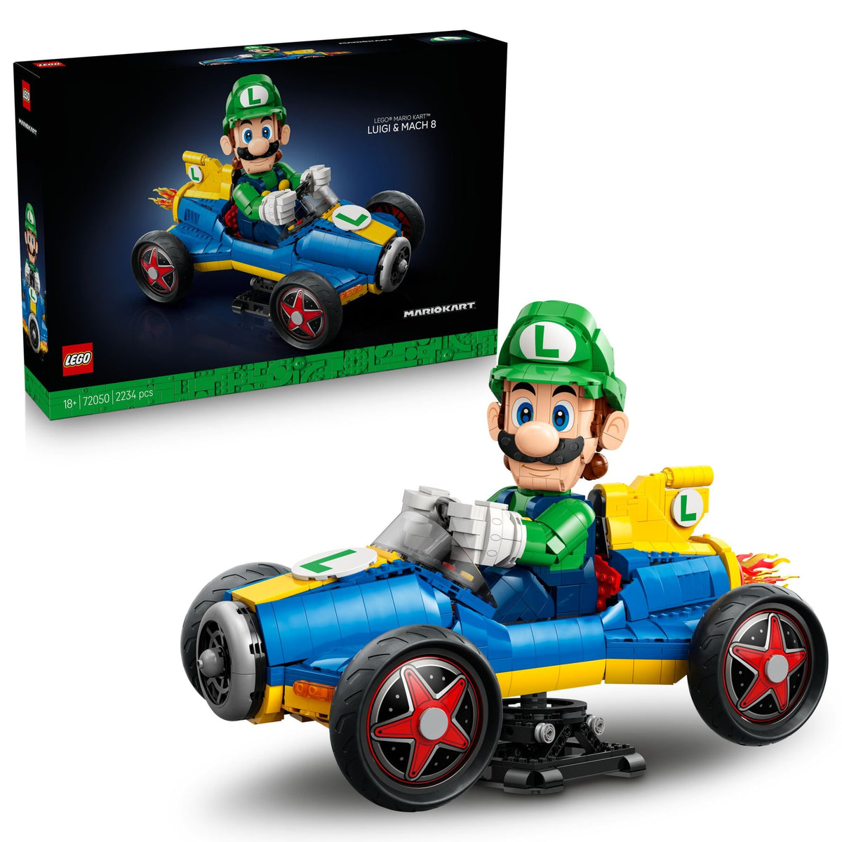 LEGO® Mario Kart 72050 Luigi & Turboflitzer – 2.234 Teile