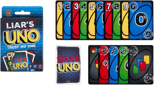 UNO Liars Kartenspiel - Klassiker für Familie & Freunde