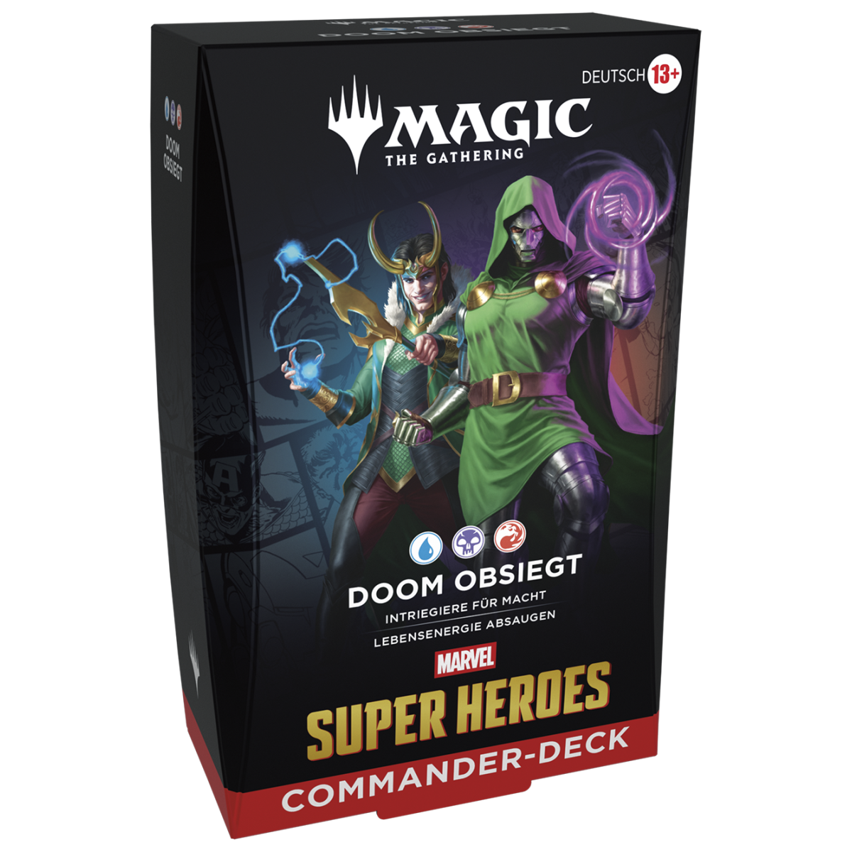 MTG Marvel Super Heroes Commander Deck – Doom Obsiegt (DE)