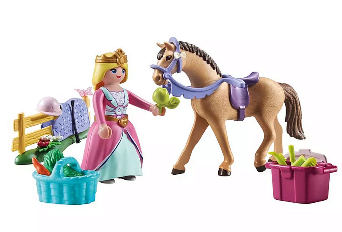 PLAYMOBIL 71801 Starter Pack Prinzessin mit Pferd