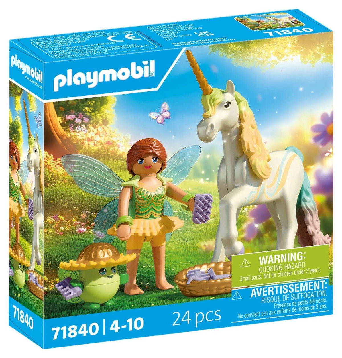 PLAYMOBIL® 71840 Sammeleinhorn Regenbogenblume mit Fee
