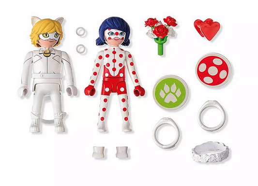 PLAYMOBIL 71865 Miraculous Ladybug & Cat Noir Hochzeitstraum
