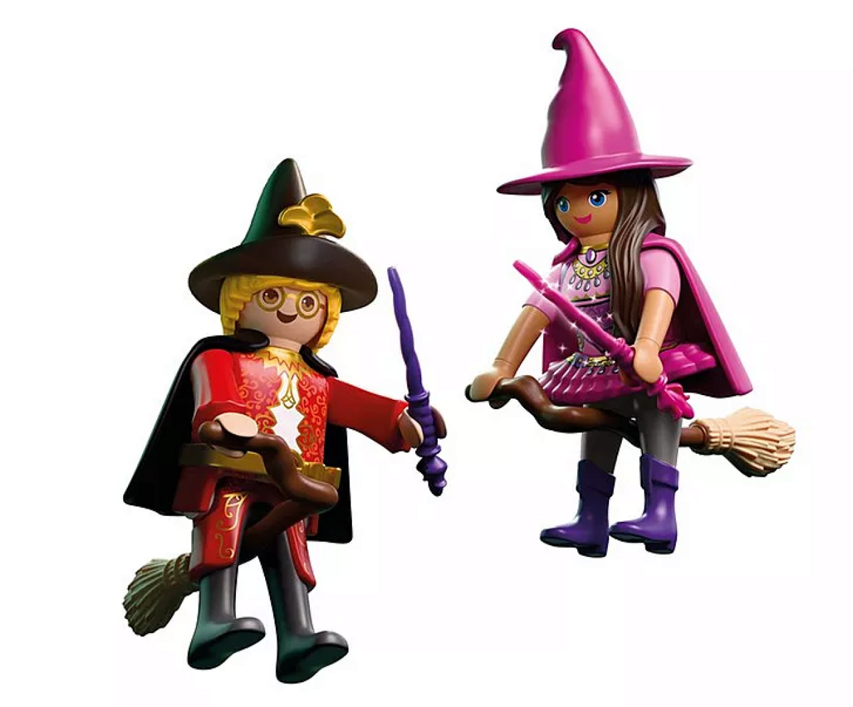 PLAYMOBIL® 72023 DuoPack Hexe & Zauberer – 2 Figuren Set