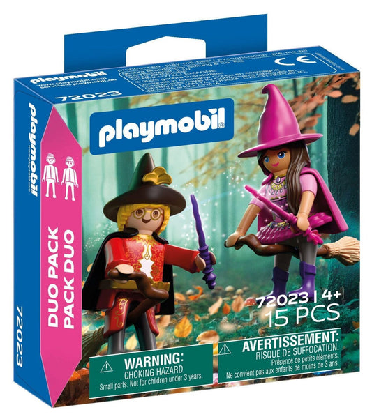 PLAYMOBIL® 72023 DuoPack Hexe & Zauberer – 2 Figuren Set
