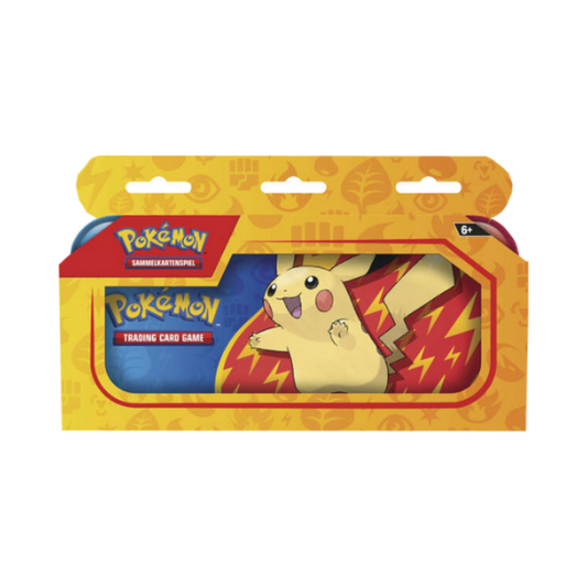 Pokémon TCG Pikachu Stifte-Dose mit 2 Booster Packs (deutsch)