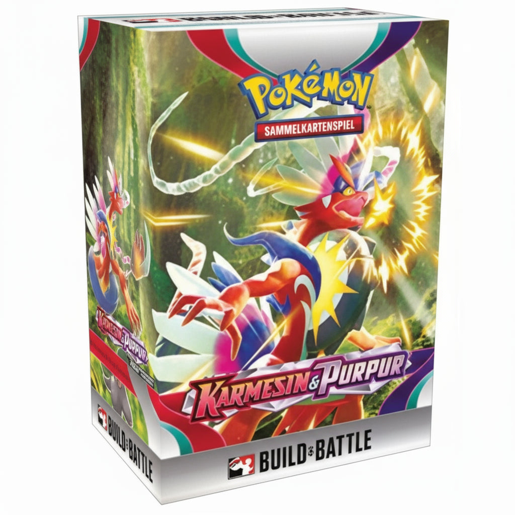 Pokémon Karmesin & Purpur Prerelease Set | 4 Booster DE