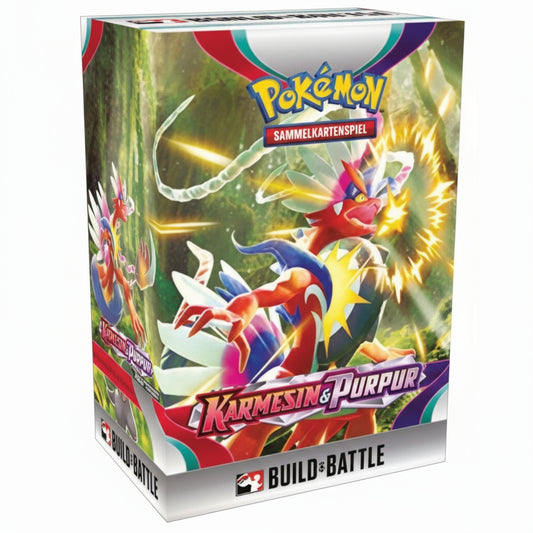 Pokémon Karmesin & Purpur Prerelease Set | 4 Booster DE