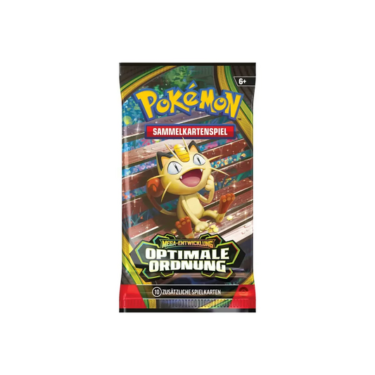 Pokémon Optimale Ordnung Booster – 1 Packung (deutsch)