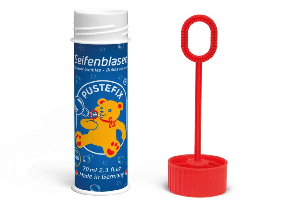 PUSTEFIX Original Seifenblasen 70 ml – Klassiker