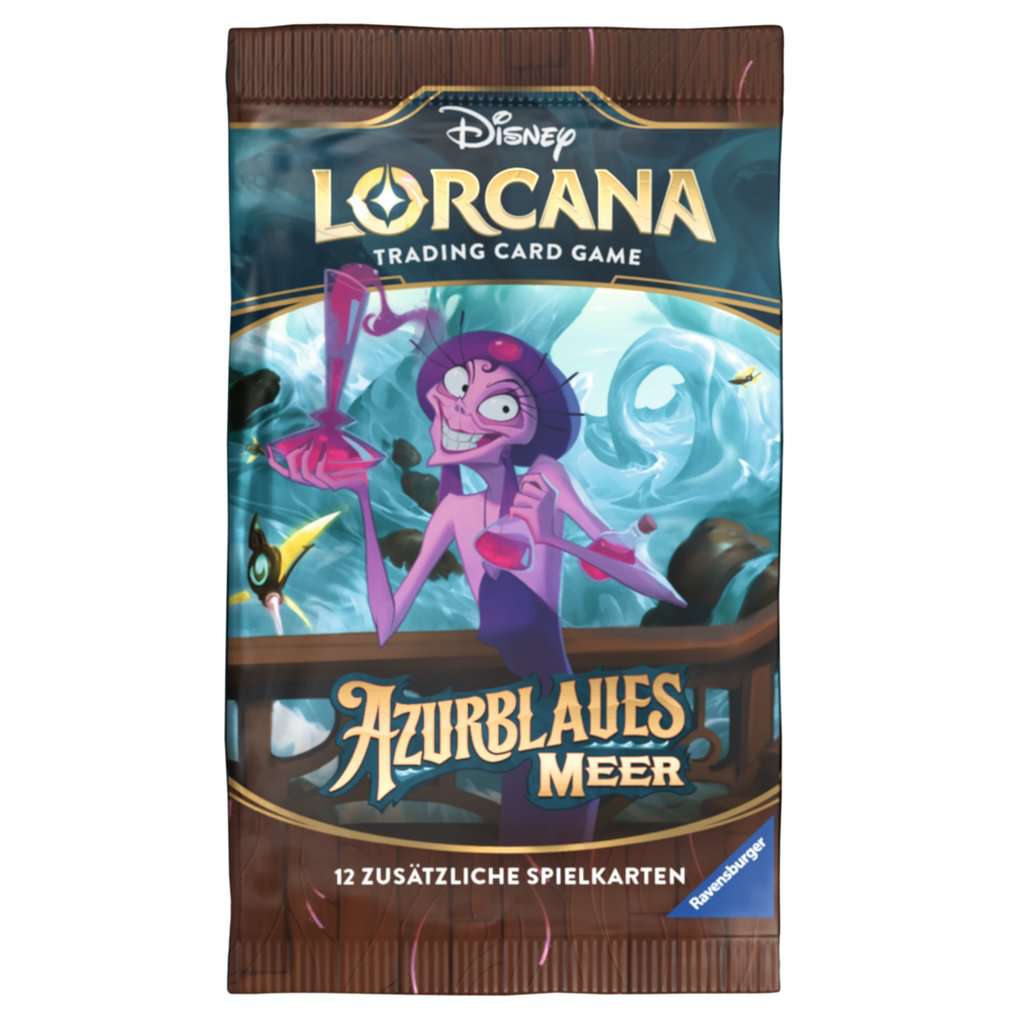 Disney Lorcana: Azurblaues Meer Booster | 1 aus 3 Designs (Deutsch)