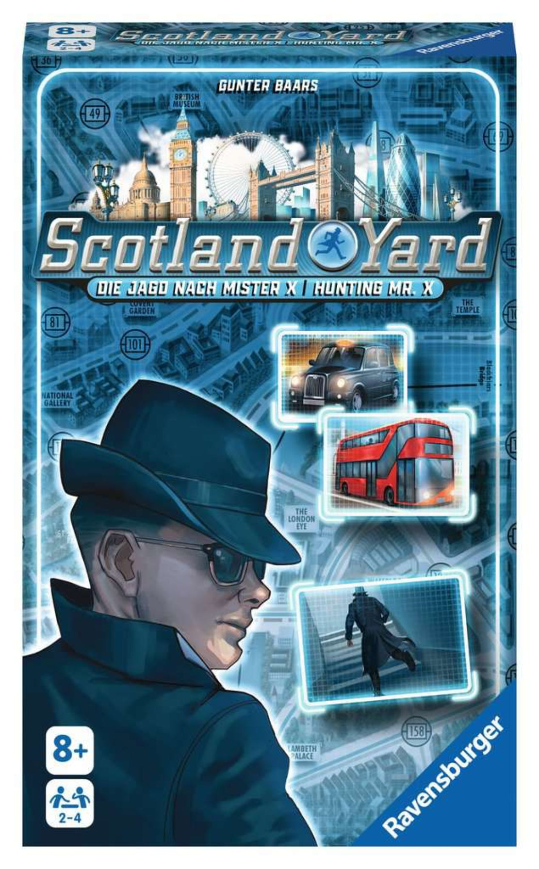 Ravensburger Scotland Yard Mitbringspiel – 2-4 Spieler