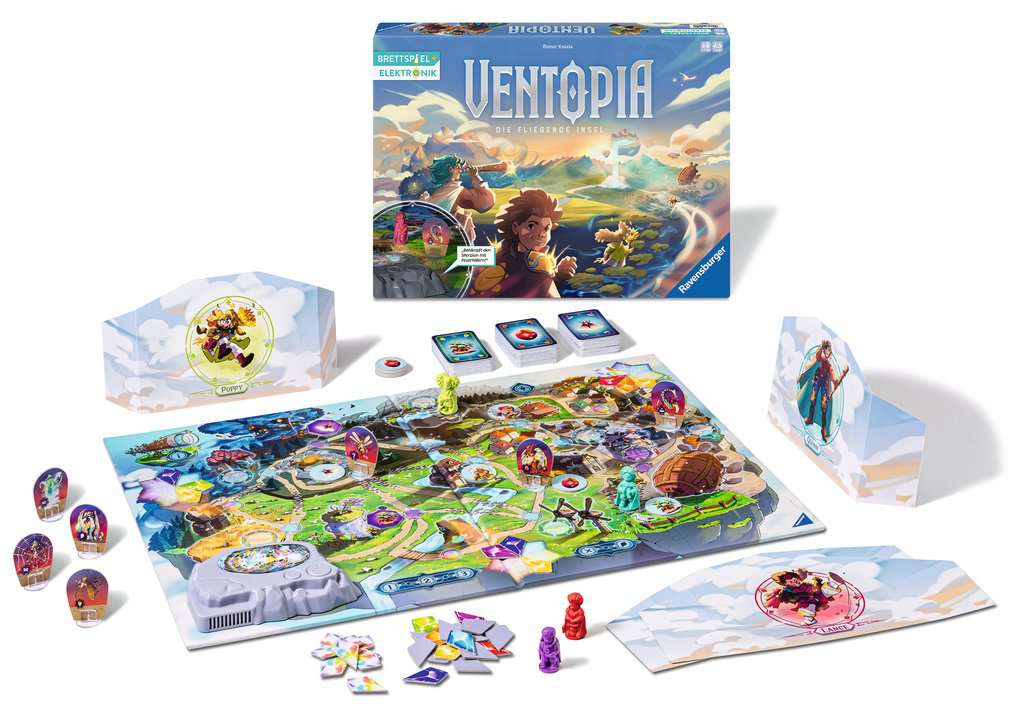 Ravensburger Ventopia elektronisches Brettspiel ab 7 Jahren