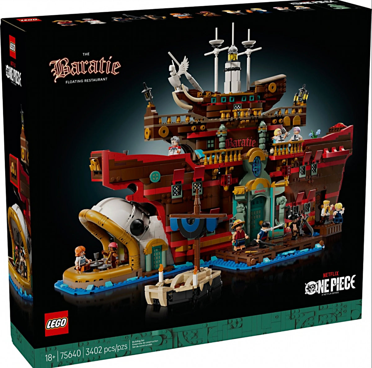LEGO One Piece Baratié, das Schwimmende Restaurant