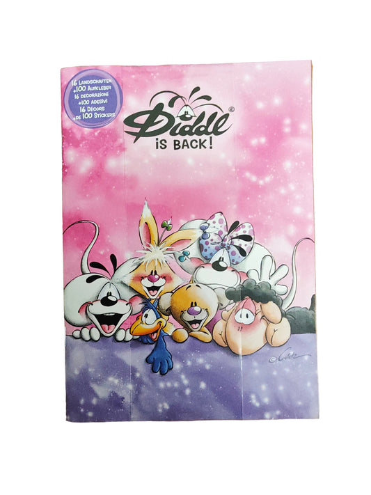 Diddl Stickerbuch DIN A5 mit wiederverwendbaren Stickern