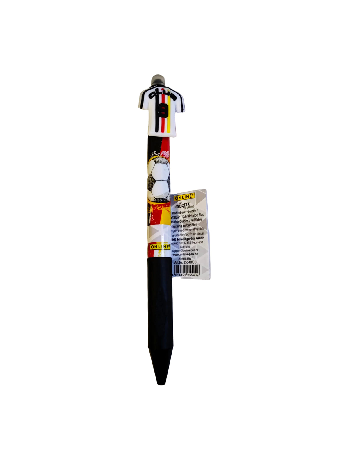Online Deutschland WM Trikot Gelschreiber radierbar blau 0,7mm