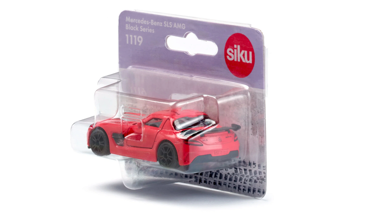 SIKU 1119 Mercedes-Benz SLS AMG Black Series, rot