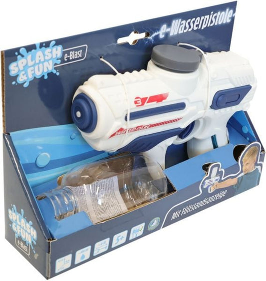 Splash & Fun Wasserpistole elektrisch 18 cm ab 5 Jahren