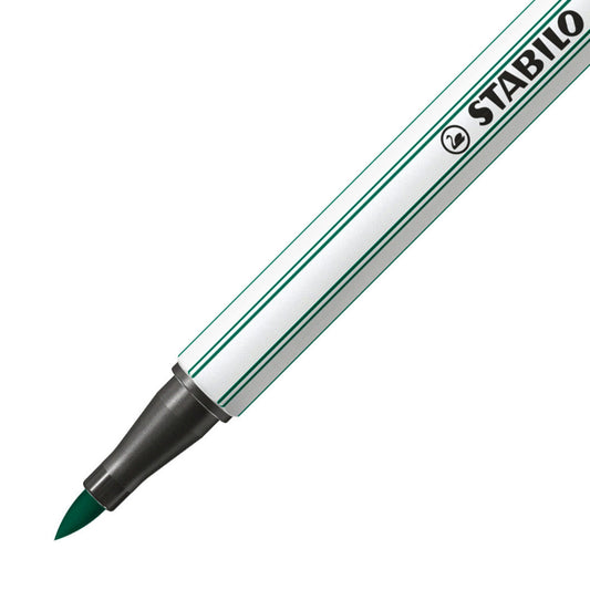 STABILO Pen 68 brush – Einzelstift Blaugrün