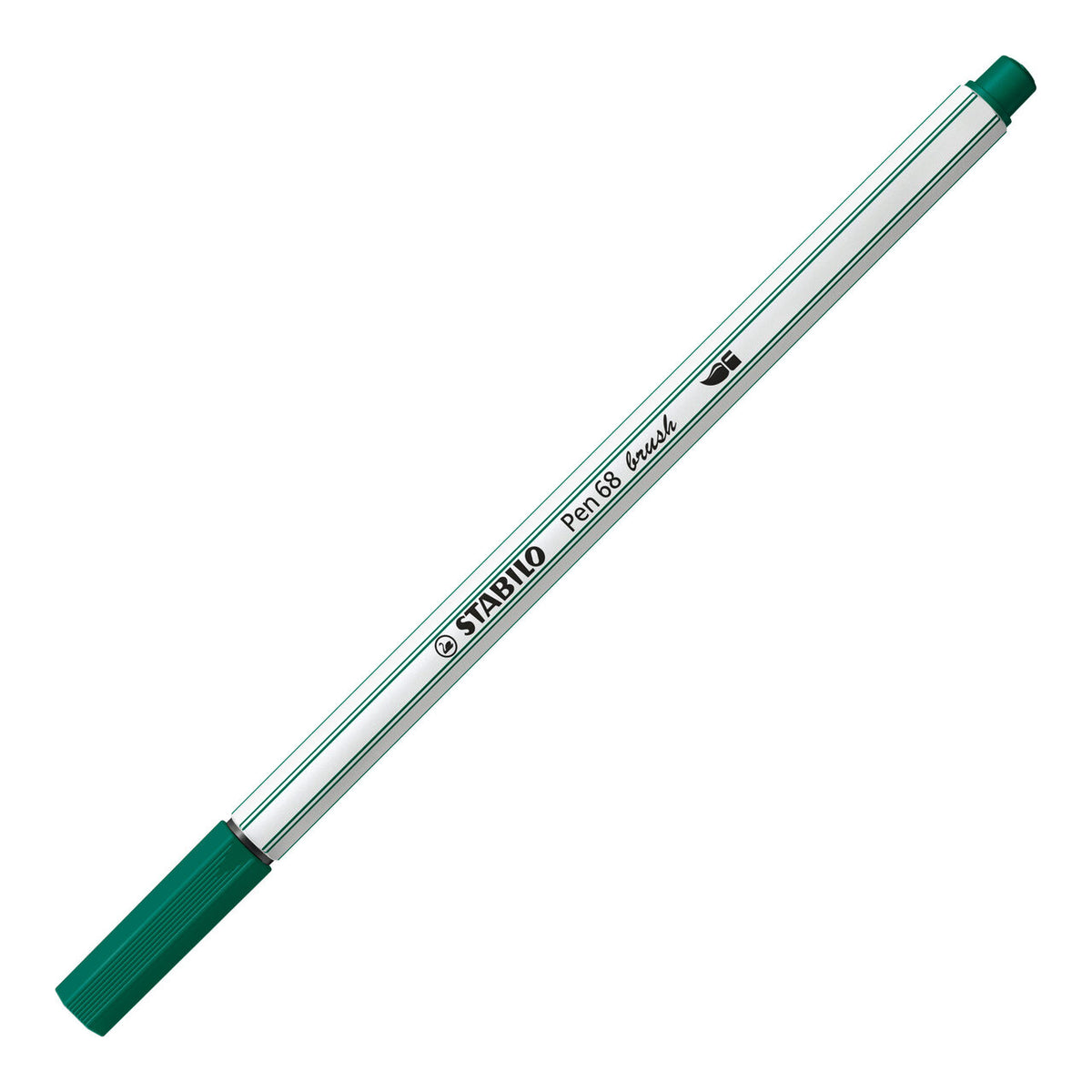 STABILO Pen 68 brush – Einzelstift Blaugrün