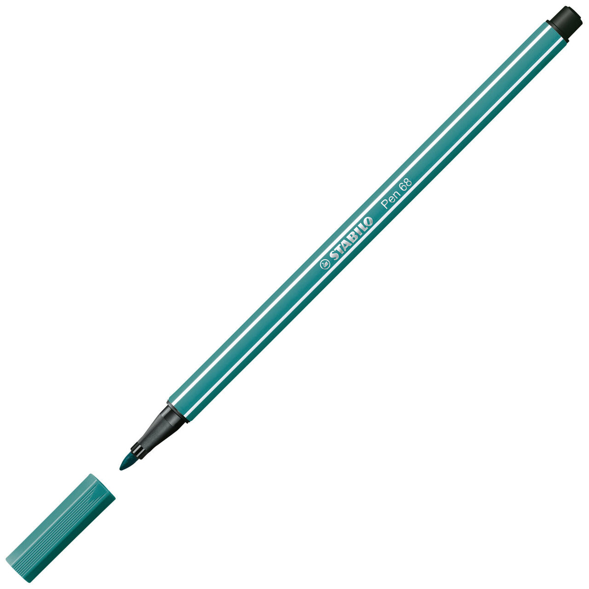 STABILO Pen 68 – Einzelstift Türkisblau 1 mm