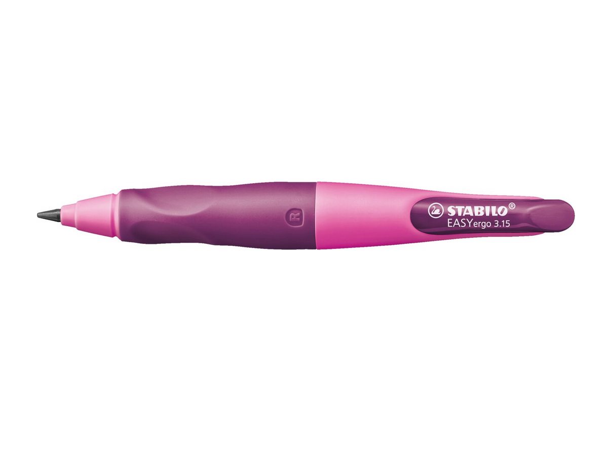 STABILO EASYergo 3.15 Druckbleistift Rechts Pink/Lila HB