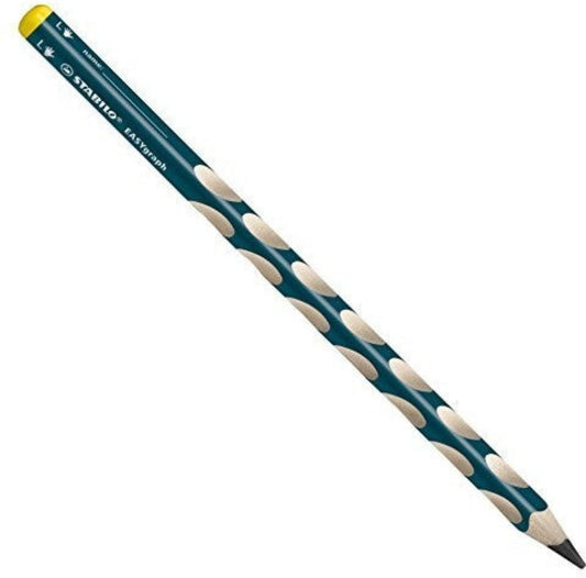 STABILO EASYgraph Bleistift HB Petrol – Einzelstift Linkshänder