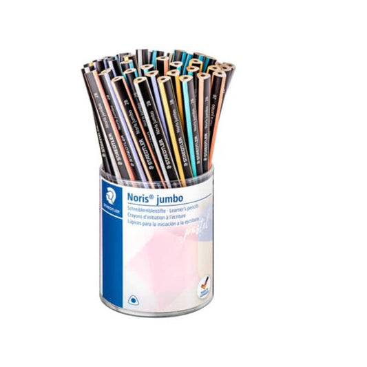 STAEDTLER Noris Jumbo Bleistift 2B schwarz/apricot ergonomisch