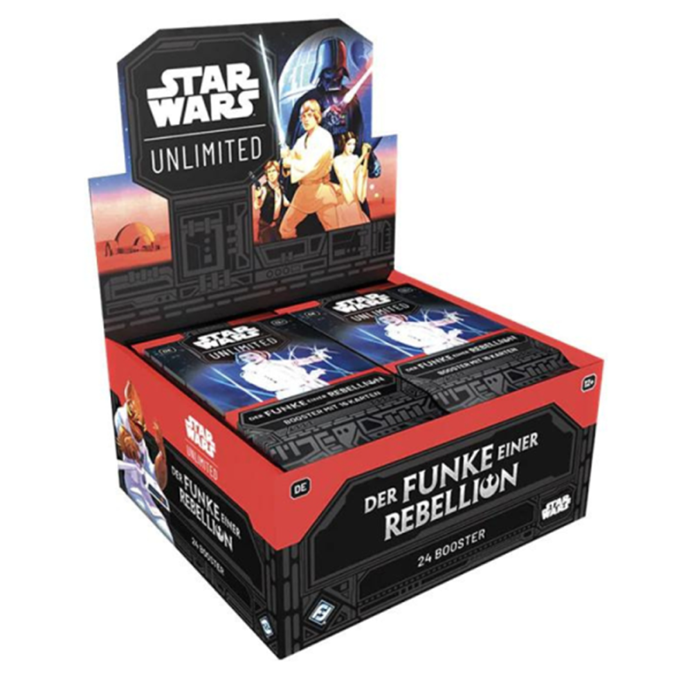 Star Wars: Unlimited Funke einer Rebellion Display 24 Booster